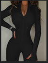 Sophia Ribbed Jumpsuit freeshipping - Luxy Loop Boutique