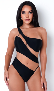  New black swimsuit freeshipping - Luxy Loop Boutique