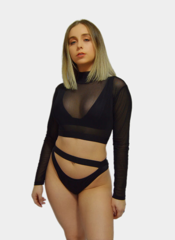 “Don’t mesh with me” Top freeshipping - Luxy Loop Boutique